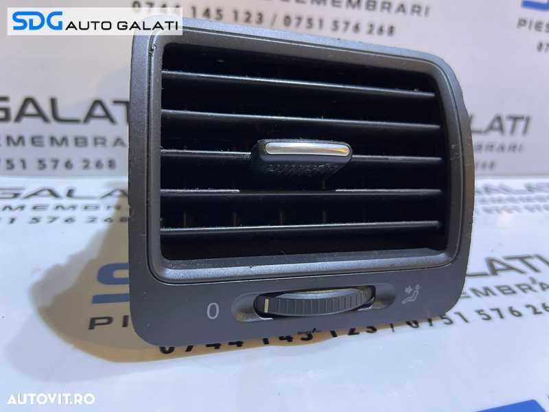 Gura Grila Aer Ventilatie Aerisire Dreapta Bord VW Golf 5 2004 - 2008 Cod 1K0819710 1K0819704 [D0622] - 1