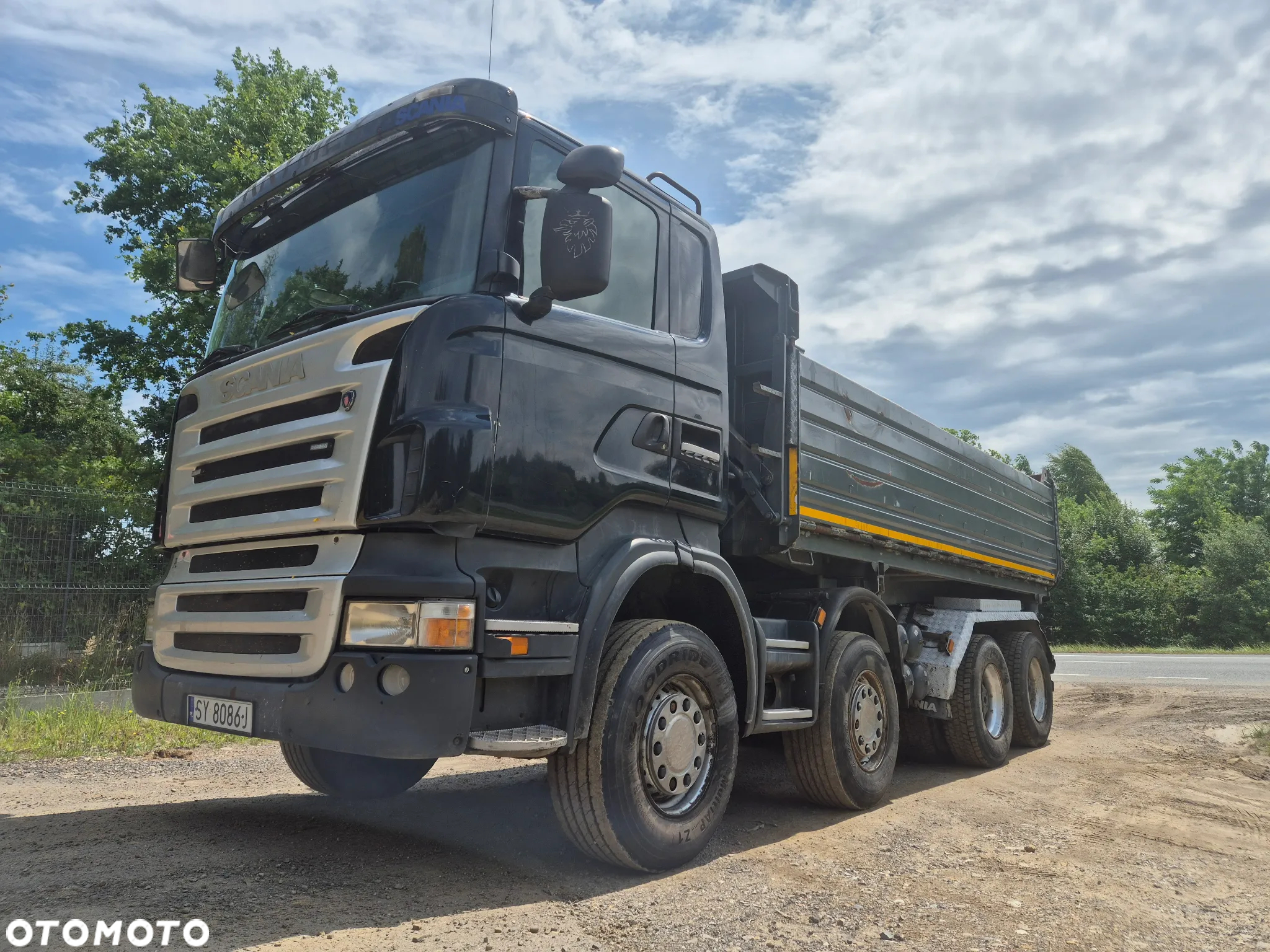 Scania R 8x4 wywrotka Hydroburta - 6