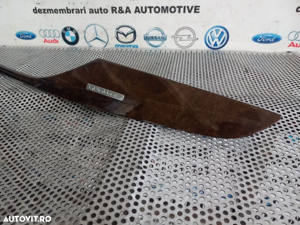 Ornament Trim Bord Mahon Audi A6 4G C7 An 2011-2012-2013-2014-2015-2016-2017-2018 Volan Stanga - De - 7