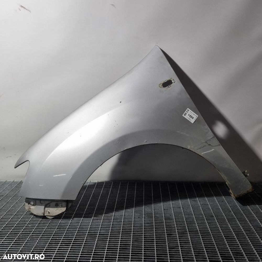 Aripa Stanga Fata Dacia Dacia Logan II MCV 2013 - 2016 4 Usi ARGINTIU TED69 (1486) - 1