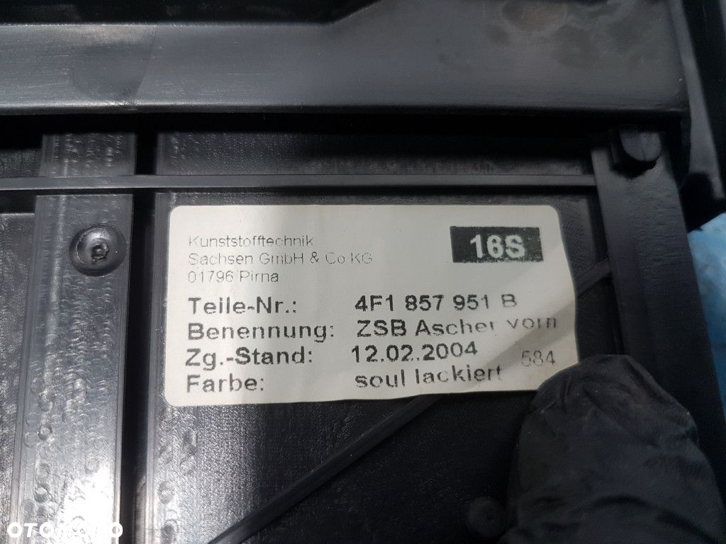 AUDI A6 C6 TUNEL ŚRODKOWY 4F1864261 - 10