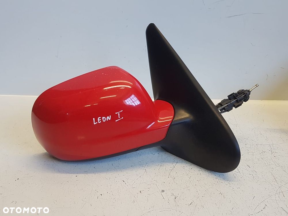 LEON I 98- LUSTERKO PRAWE MANUAL LP3G CZERWONA - 1