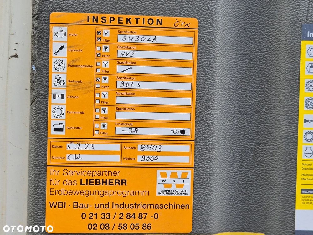 Liebherr A918, 2019 ROK, Z NIEMIEC, SUPER STAN, 914, 916, 920 - 25