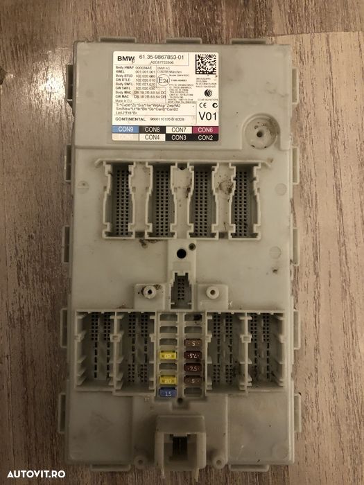 Calculator motor bmw g11 g12 B57 ecu DME BCM 8593720-01 - 1