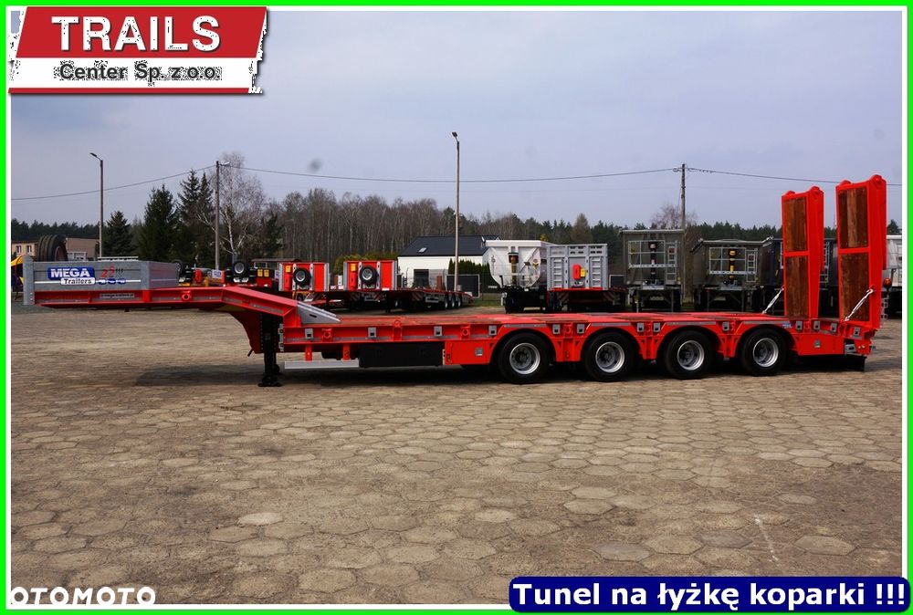 Inny Niskopodwoziowa 56,0 Ton ład. pokład 9,50 m, TUNEL pod koparki !!! - 10