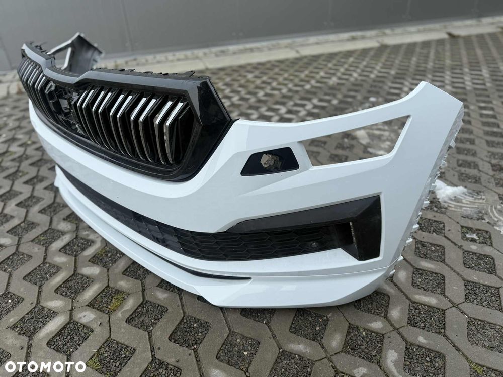 Skoda Kodiaq I Lift Sportline Zderzak Przód Przedni Kompletny 4xPDC Radar Spryskiwacze LF9E 21-24 - 11