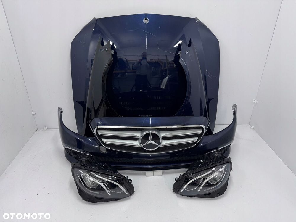 PRZÓD MERCEDES E KLASA W213 A213 MASKA ZDERZAK BŁOTNIKI LAMPY - 1