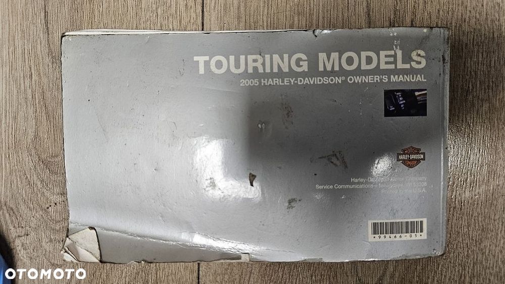 Oryginalna Instrukcja Obsługi Harley-Davidson Touring 2005  OEM 99466-05 - 5
