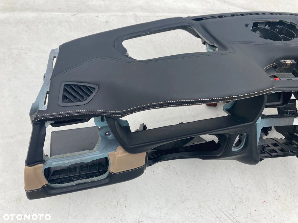 BMW 3 F30 4 F32 F34 F36 M M3 M4 F80 F82 LIFT SKÓRA DESKA KONSOLA KOKPIT PULPIT PÓŁKA PARAPET AIRBAG PODUSZKA POWIETRZNA KIEROWCY PASAŻERA KOLAN KOLANOWA FOTELOWA W FOTEL PASY PAS NAPINACZ DOPINACZ - 8