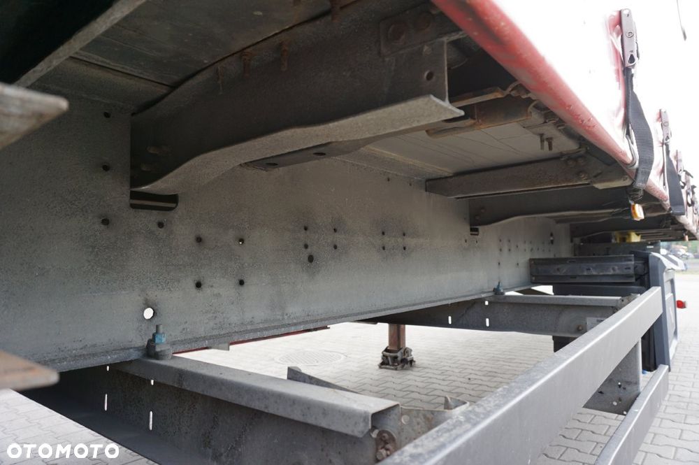 Schmitz Cargobull FIRANA OŚ PODNOSZONA ROZSUWANE SŁUPKI BDE * 2012 * - 10