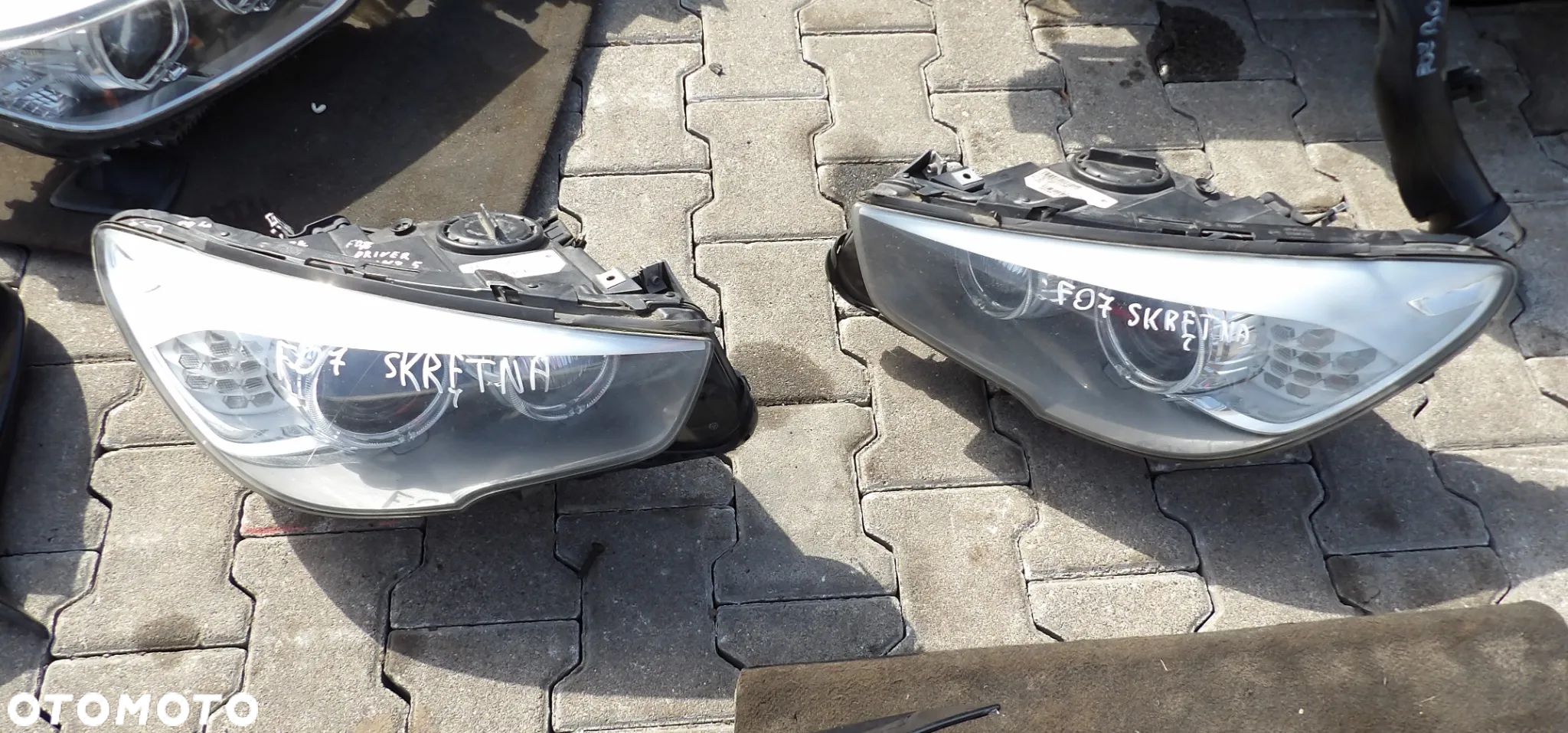 BMW - F07 - LED - SKRĘTNE - PRZED LIFT - KOMPLETNA LAMPA - MODUŁ - CENA DOTYCZY 1 SZT - DEMONTAŻ - 1