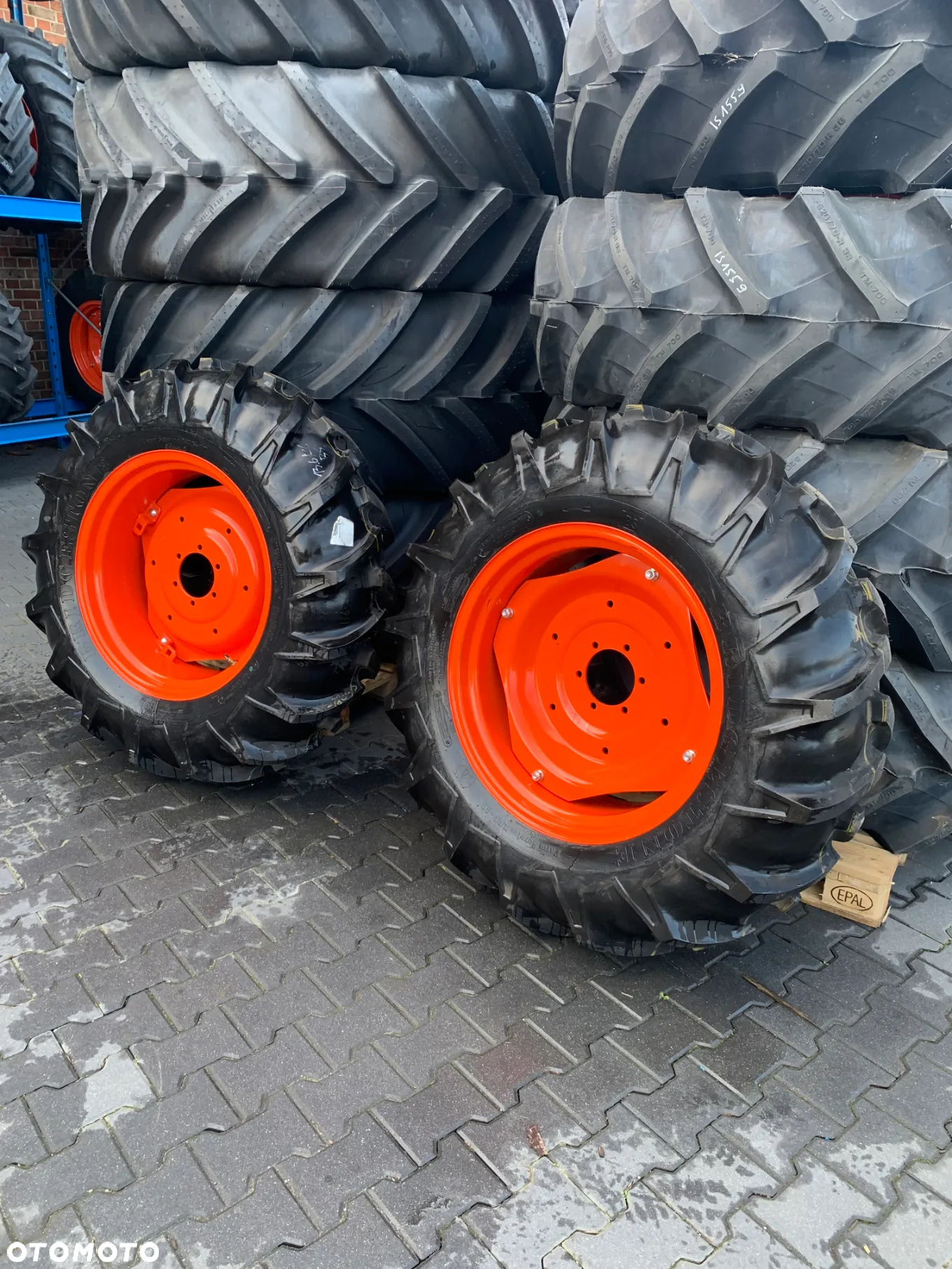 FV 23% Nowa Opona 13,6-26 BRIDGESTONE Farm service LUG17 Odpowiednik 340/80/26 Opona + Felga Kubota Koła - 2