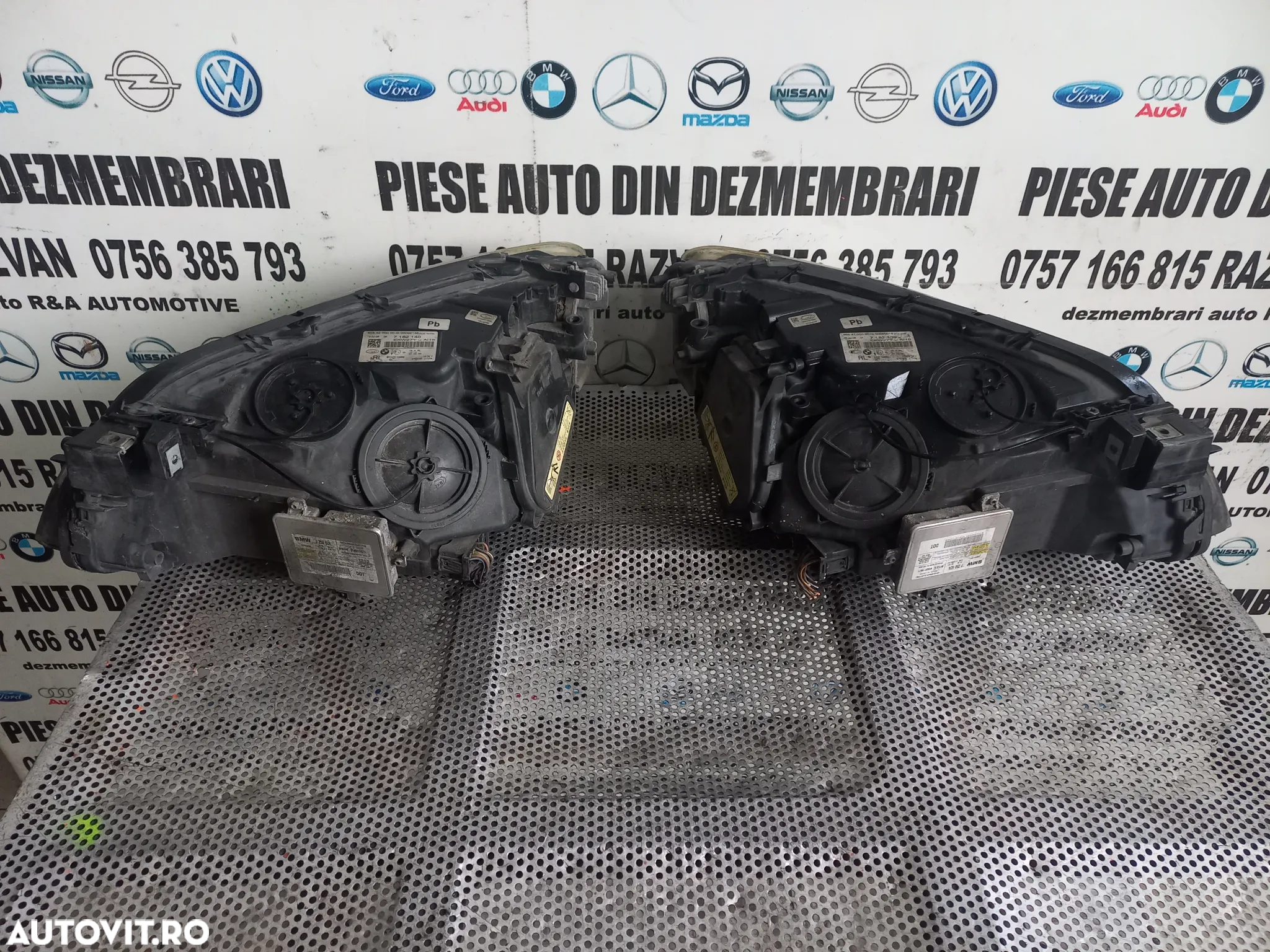 Faruri Far Stanga Dreapta Bi Xenon Led Bmw F01 F02 NFL Complete Cod - 9