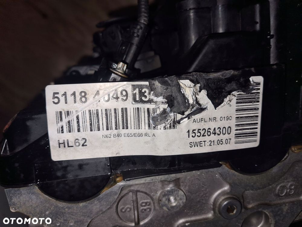 silnik bmw n62b40a 740i e65 4.0 v8 kompletny - 3