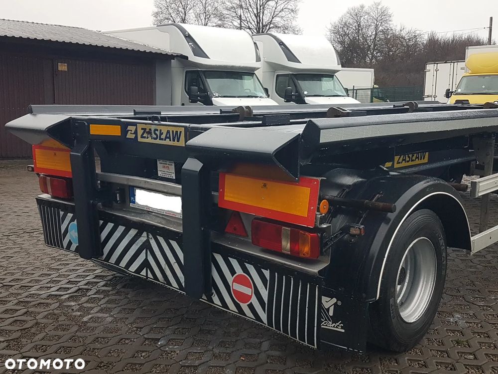 Zaslaw D-659 DO KONTENERÓW HAKOWCA POD KONTENERY 2 OSIE BLIŹNIAKI RESORY MEILLER - 19