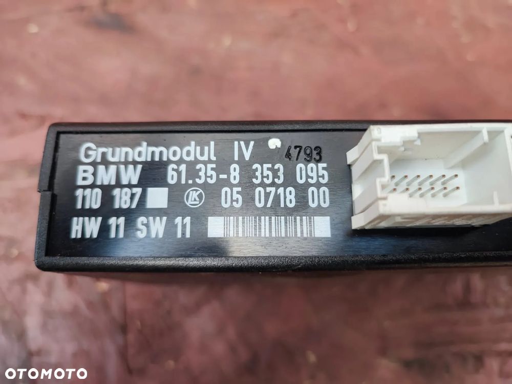 BMW E36 CABRIO ORYGINALNY MODUŁ KOMFORTU O NR: 8 353 095 / 8 387 528 /  8 360 060 / 4 533 980 / 8 369 483 OEM. DZIAŁAJĄCY W 100%. - 6