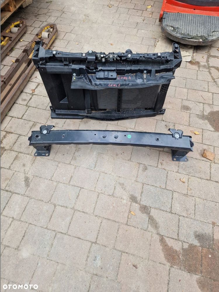 pas przedni komplet chłodnic belka opel corsa f lift benzyna - 2