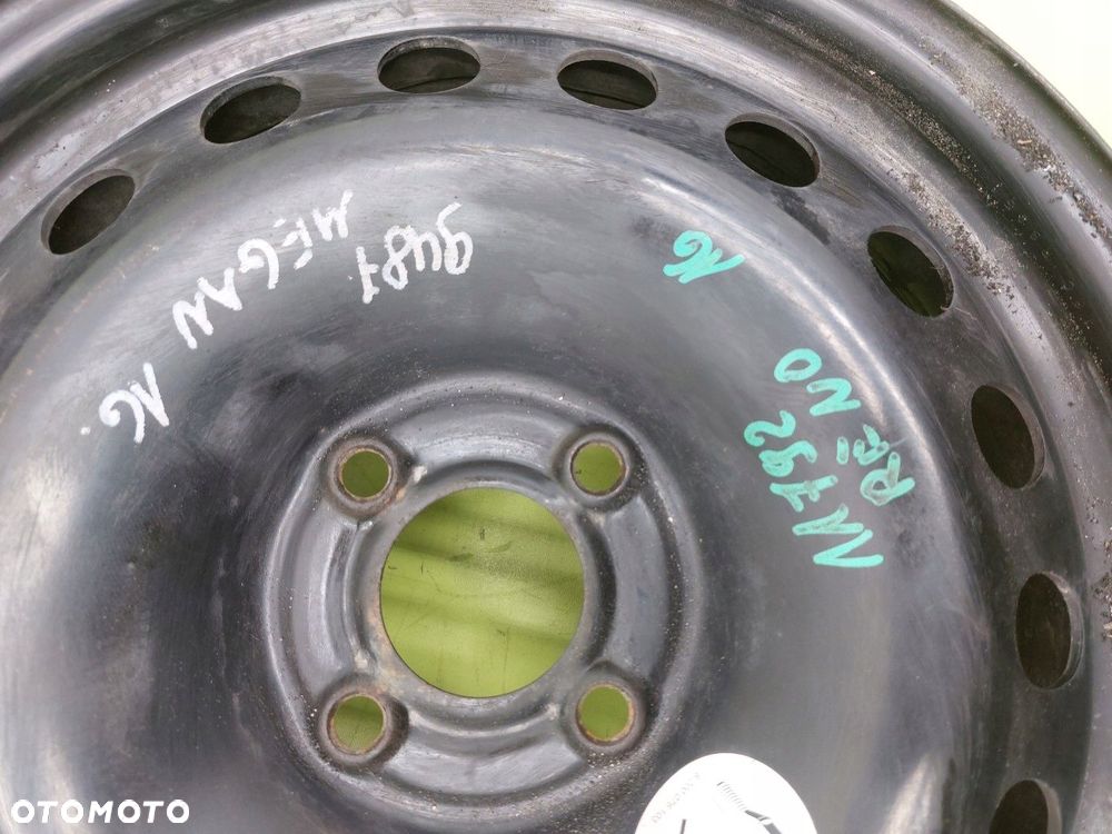 Felga stalowa RENAULT SCENIC II 2003-2009 4X100 6,5J X 16 ET 49 / 59,8 MM - 3