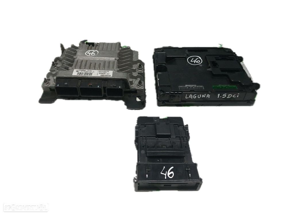 Conjunto Centralina De Ignição (Imobilizador) Renault Laguna Iii (Bt0/ - 1