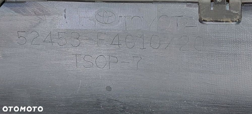 SPOILER DYFUZOR ZDERZAKA TYŁ TOYOTA C-HR CHR 52453-F4010 - 10