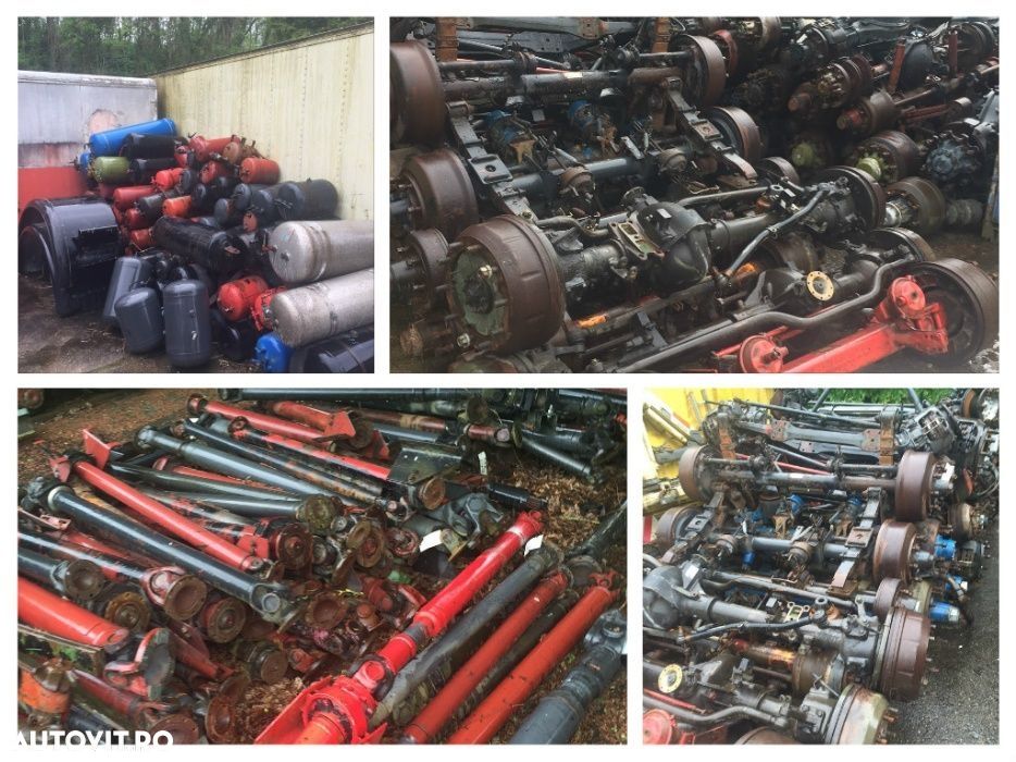 Axa camion viratoare / motrice / elemente axe din dezmembrari SAF , BPW eco eco plus , Samro , ROR , SMB , GIGANT , TRAILOR , Schmitz, Mercedes - 1