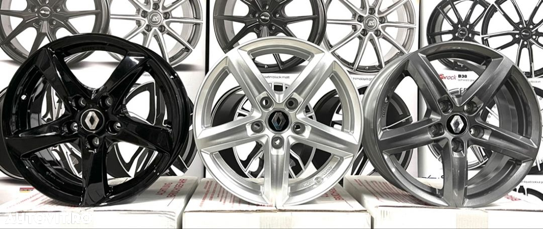Jante Renault Megane 3, 4, Laguna, Latitude, Talisman, Scenic, Kadjar, Clio 4 new, noi, 16 inch - 7