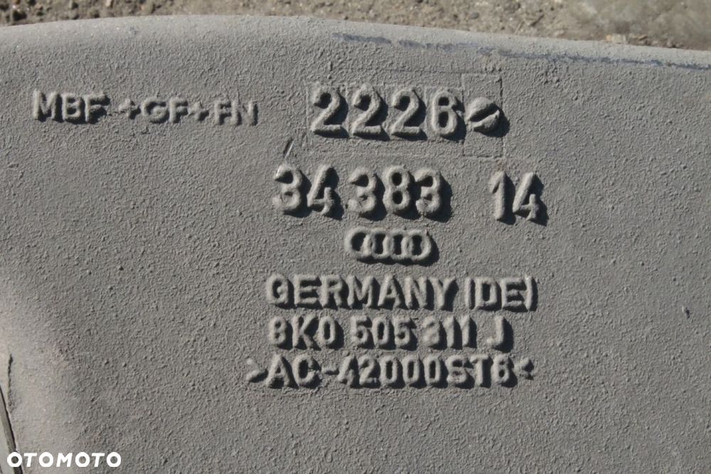 wahacz lewy tył Audi A4 B8 2.7 TDI - 6