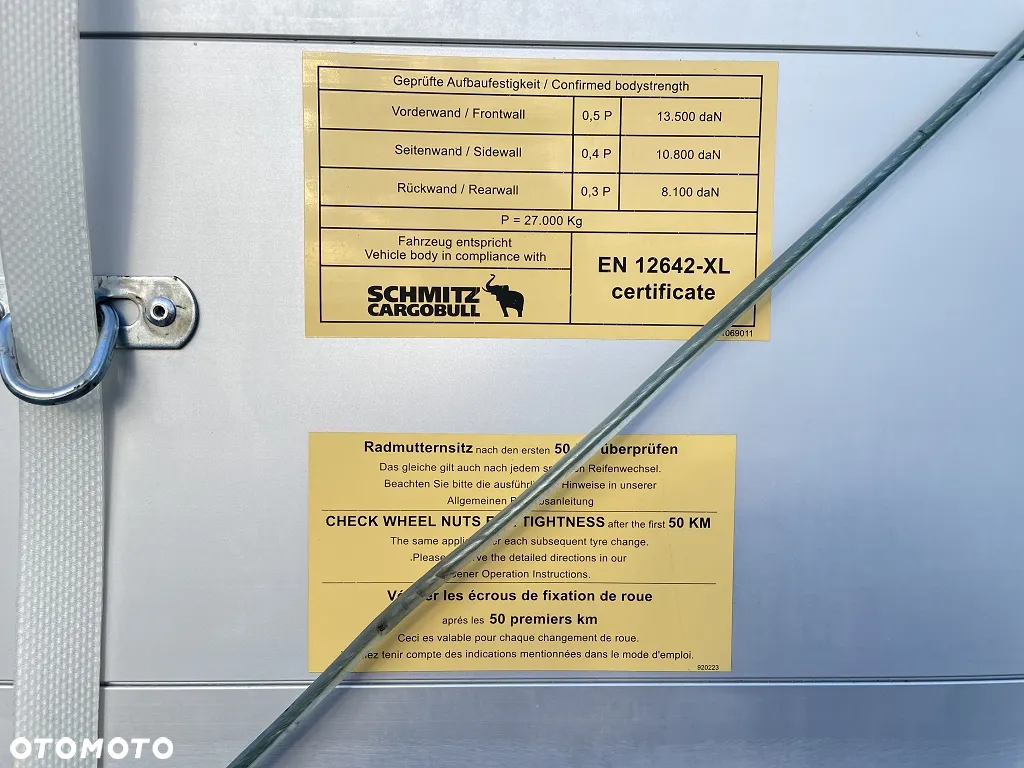 Schmitz Cargobull MEGA / SYSTEM BDE / 2017 / OŚ PODN./ MULTILOCK / CERT.XL / SALON POLSKA / PODN.DACH / STAN IDEALNY / - 18