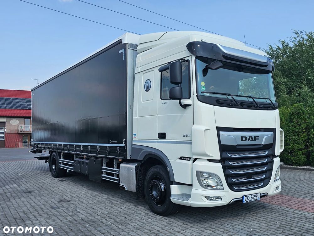 DAF XF106 450 4X2 FIRANKA 9.40m 23europalety+WINDA PALFINGER! - 16
