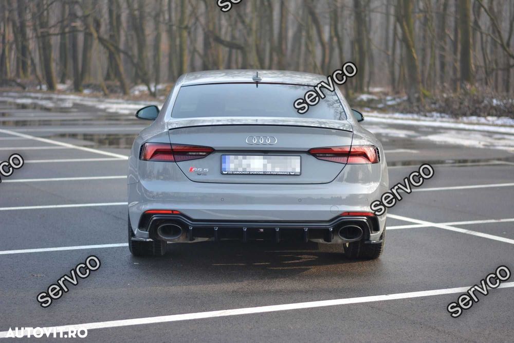 Prelungire difuzor Audi A5 RS5 Coupe Mk2 F5 2017-2019 v11 - Maxton - 3