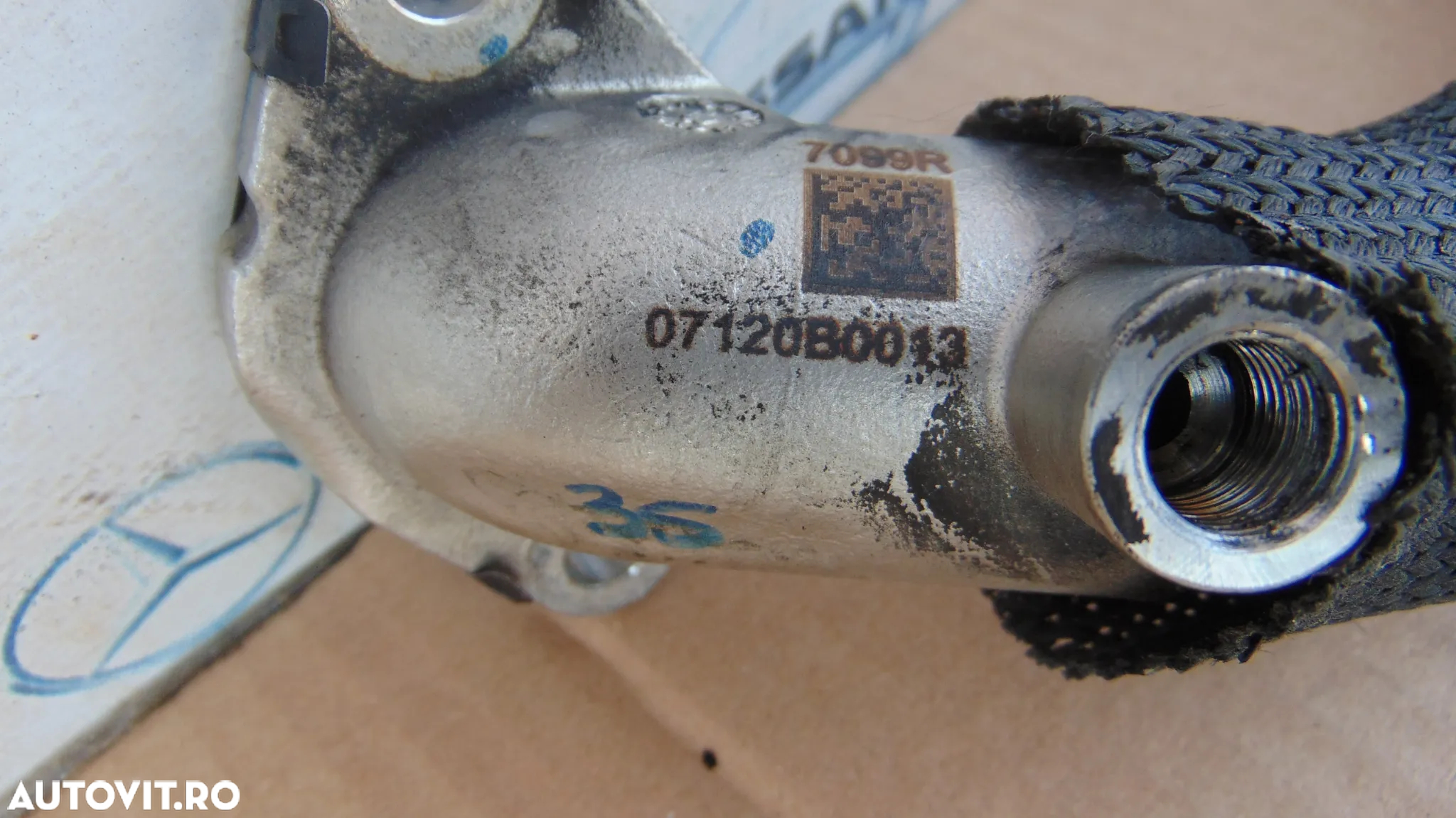 Conducta racitor Renault Master 2.3 euro 6 euro 5 Master 3 master 4 Opel Movano conducta egr racire - 3