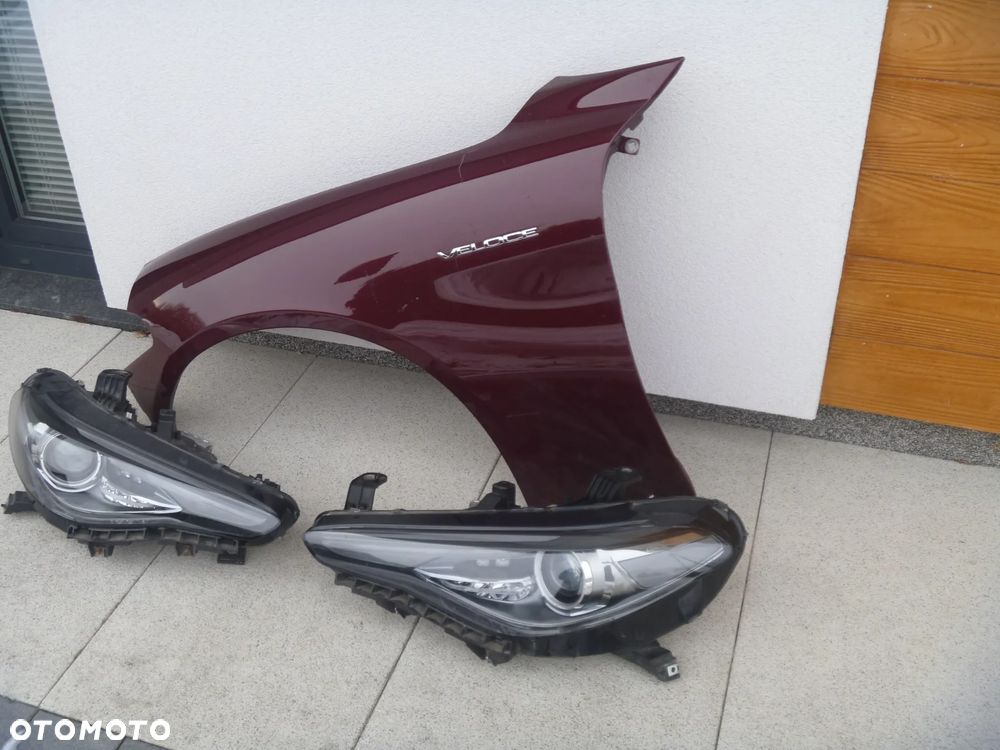 ALFA ROMEO GIULIA QUADRIFOGLIO QV BŁOTNIK PRZÓD LEWY PRZEDNI IGŁA - 12