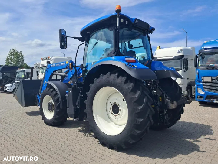 New Holland t6.160 ec s5 smart cu incarcator frontal 735la cupa robust m2.2/1.56s furca paleti 1600 - 4
