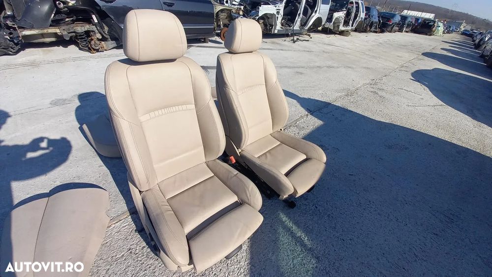 Vand Interior Full Piele Crem BMW F11 / Seria 5 / Electric / Incalzit
