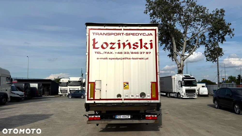 Schwarzmuller Firanka Standard // Osie SAF // 2018 Rok //OŚ POODNOSZONA - 2