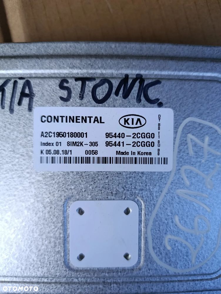 KIA STONIC 1.0 B STEROWNIK KOMPUTER SILNIKA 95440-2CGG0 - 5
