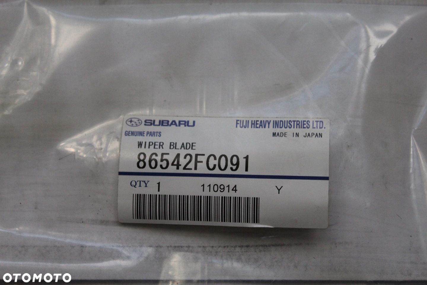 Pióro wycieraczki Subaru 86542FC091 - 4