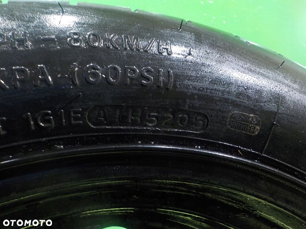 VOLVO S60 S80 V70 kolo dojazdowe 125/80/17 5x108 - 5