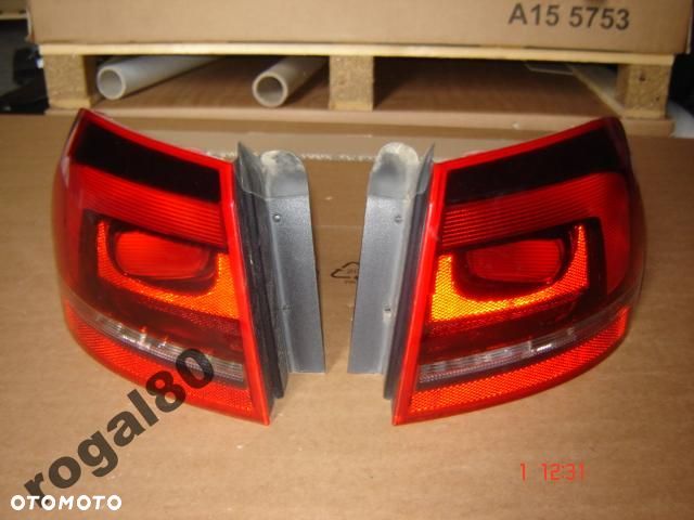VW PASSAT B7 LAMPY TYŁ 3AF ORYGINAŁ - 1