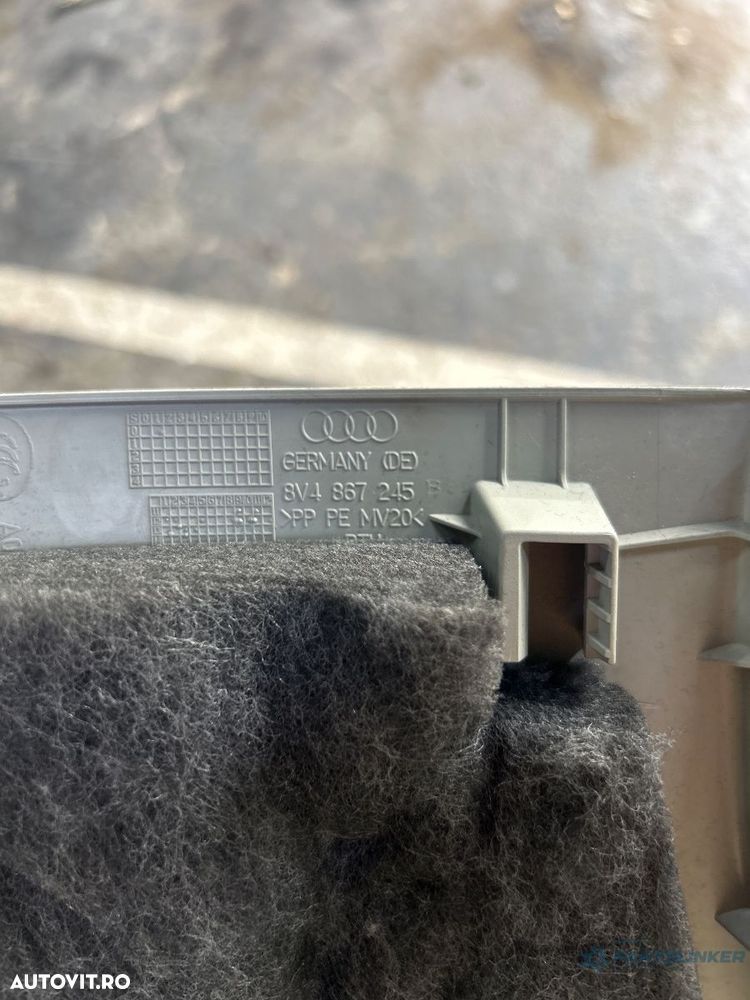 Ornament stalp (D) (superior) stanga spate AUDI A3 Sportback 8VA, 8VF 2012 - 2020 8V4267245B - 4