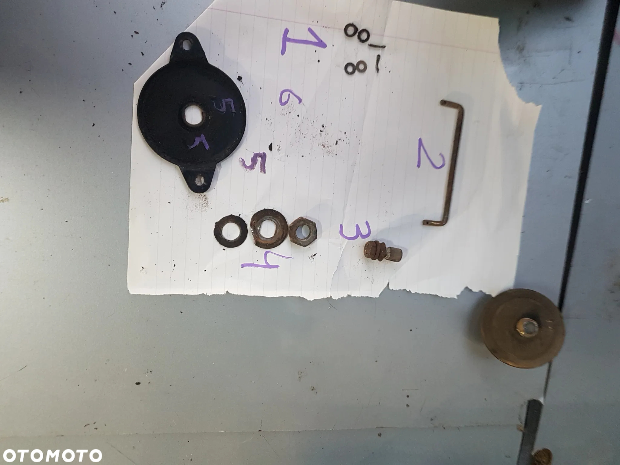 termostat śruba mocowanie pręt zabezpieczenie fiat 126p 126 p maluch oryginał - 14