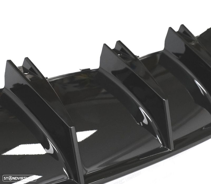 DIFUSOR MERCEDES GLC X253 AMG 15-18 LOOK GLC43 PRATEADO - 5