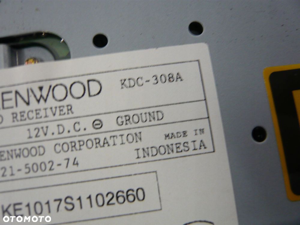 radio cd kdc-308a kenwood - 2