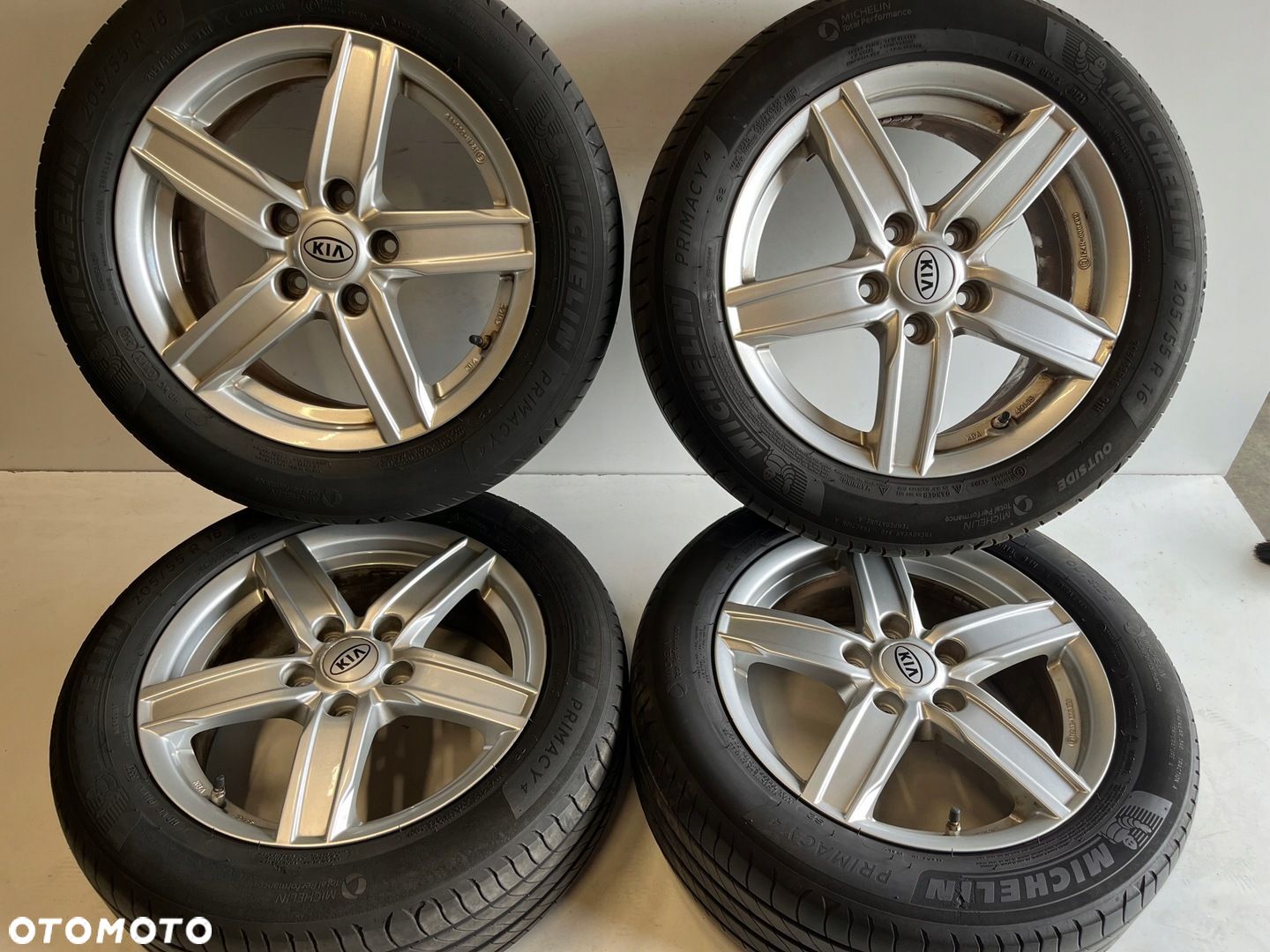 KIA CEED SOUL VENGA FELGI KOŁA LETNIE 6.5JX16 ET47 MICHELIN 205/55/16 - 1