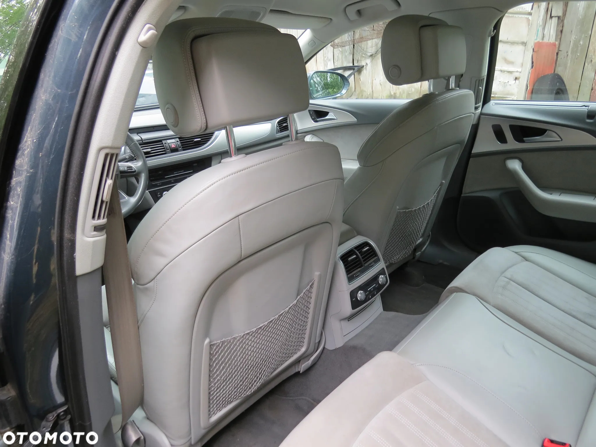 FOTELE SIEDZENIA ALCANTARA GRZANE KOMPLET EUROPA SEDAN AUDI A6 C7 - 21