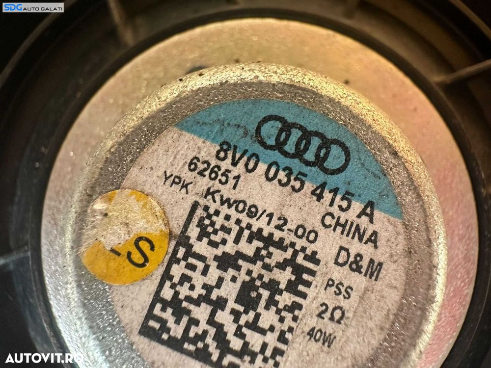 Boxa Difuzor Audio Fata Audi A3 8V 2012 - 2020 Cod 8V0035415A [V0360] - 3