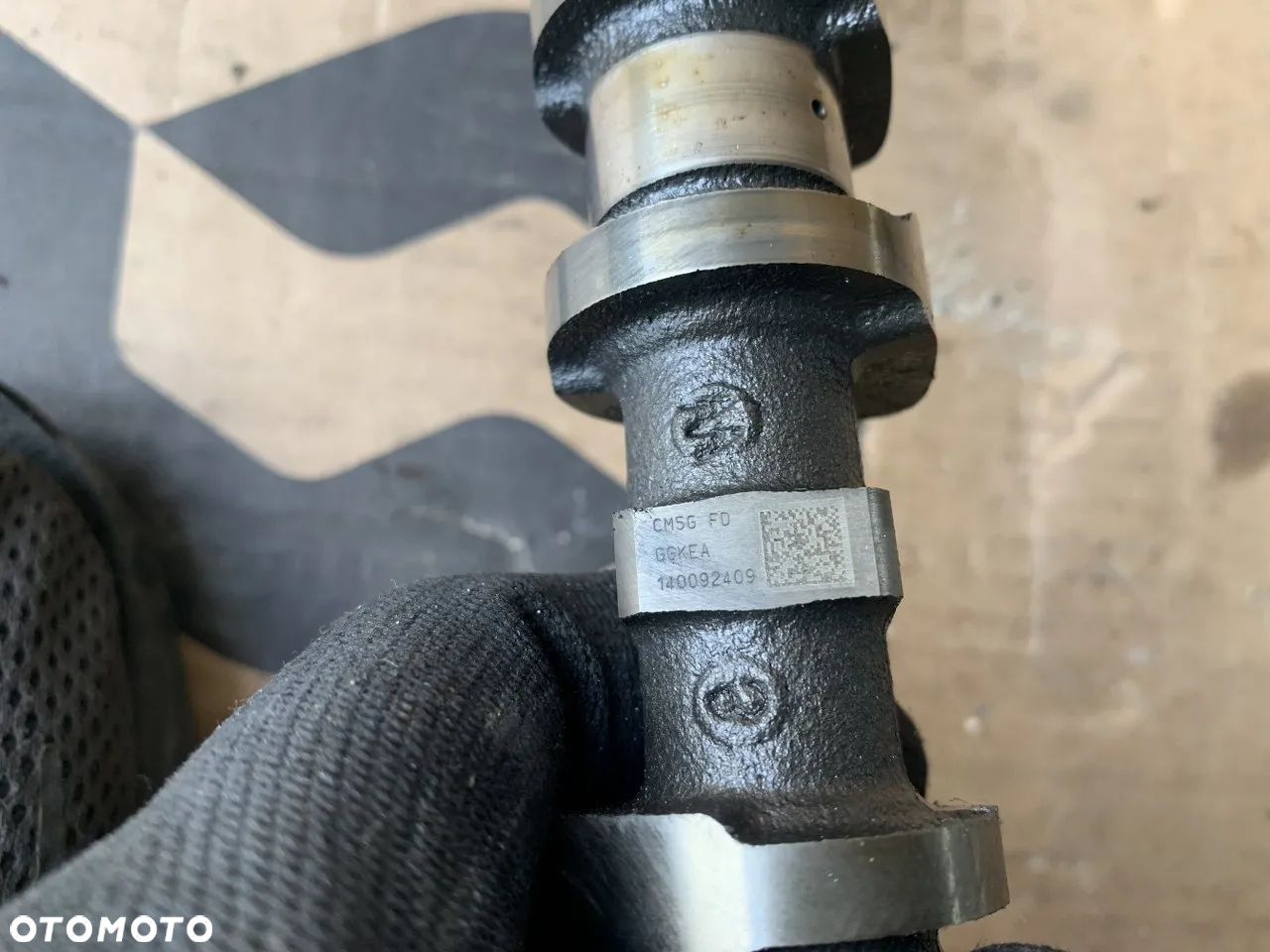 Wałek rozrządu wydechowy koło faz rozrządu wariator Ford C-MAX 1.0 ECOBOOST E3BG6C525BA - 9