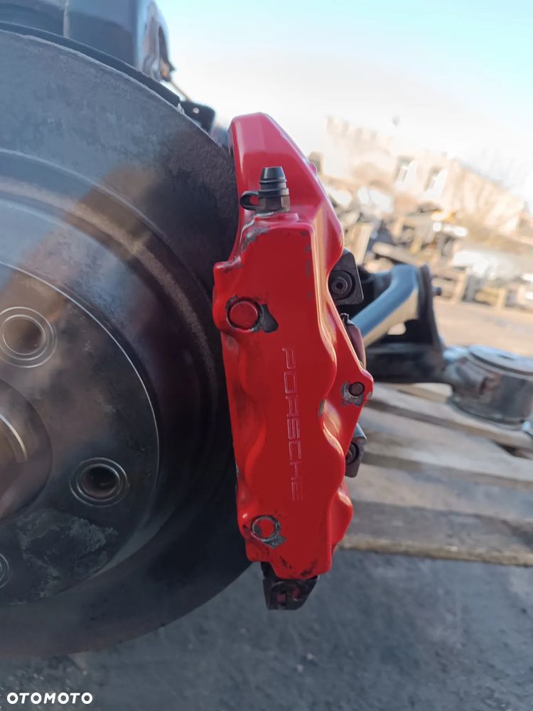 PORSCHE CAYENNE TURBO S GTS 4.5 V8 Sanik Wózek ZAWIESZENIE Tylne Tył KOMPLETNE DYFER MIECHY ZACISKI - 15