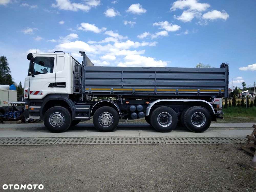 Scania R420 wywrotka 8x4 faktura vat manual