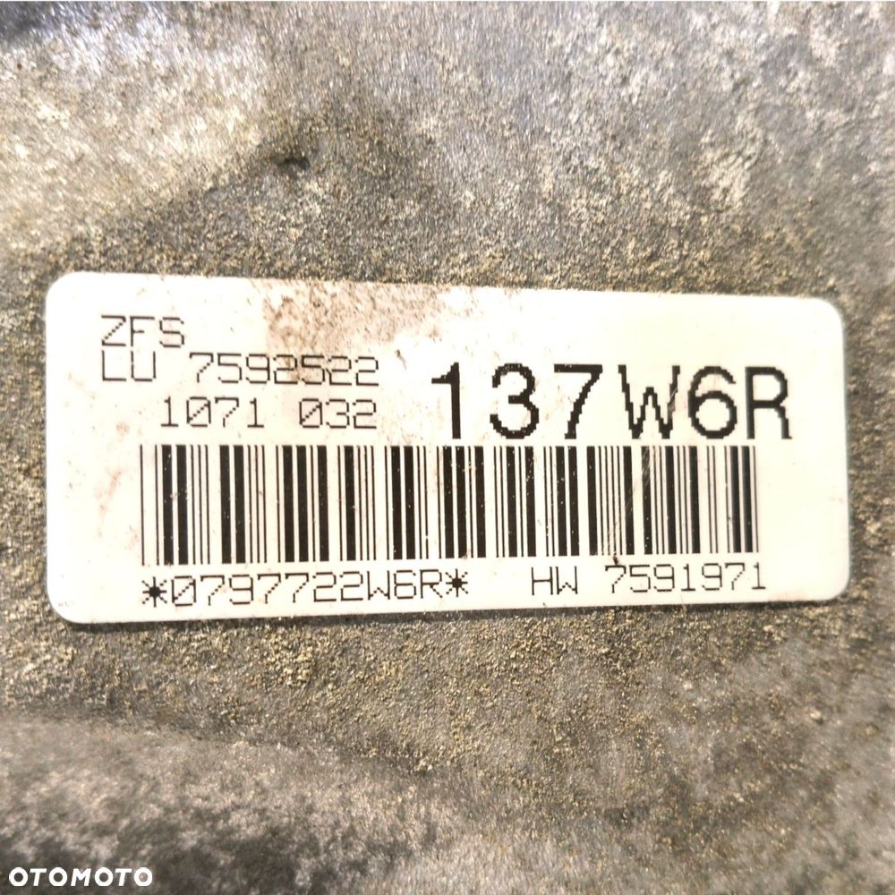 SKRZYNIA BIEGÓW 7592522 BMW E81 E87 E90 E91 E60 E61 2.0 i 6HP-19 benzyna - 11